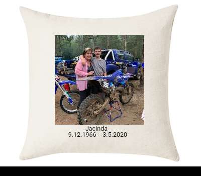 Custom Cushion Cover 50cm x 50 cm Off White