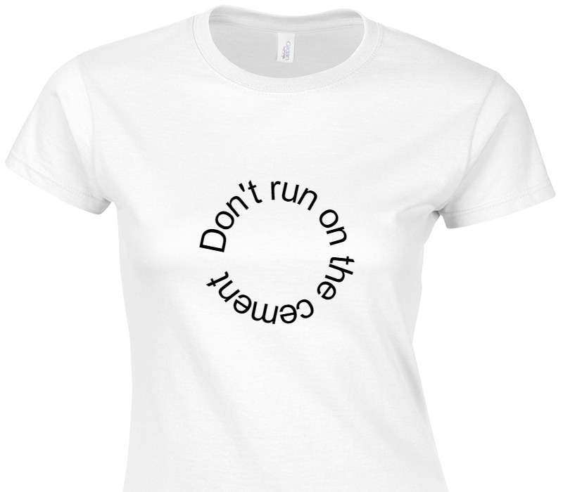 Custom Womens Soft Style 100% Cotton White T-Shirt