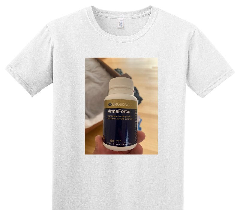 Custom Adult Soft Style 100% Cotton White T-Shirt