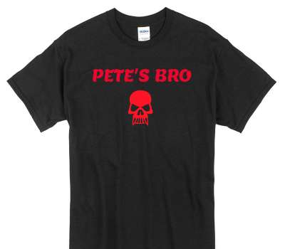Custom Gildan 100% Cotton Black T-Shirt