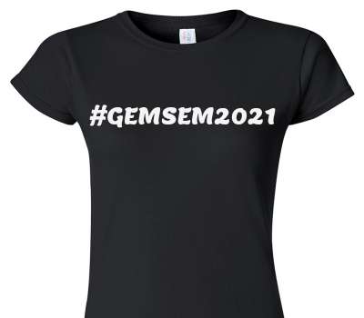 Custom Womens Soft Style 100% Cotton Black T-Shirt