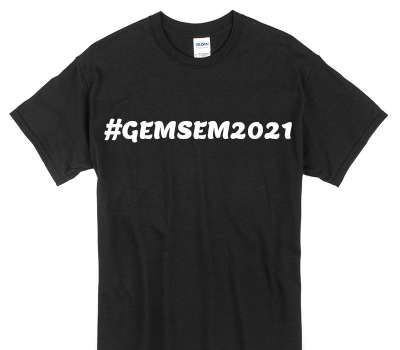 Custom Gildan 100% Cotton Black T-Shirt