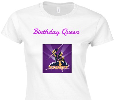 Custom Womens Soft Style 100% Cotton White T-Shirt
