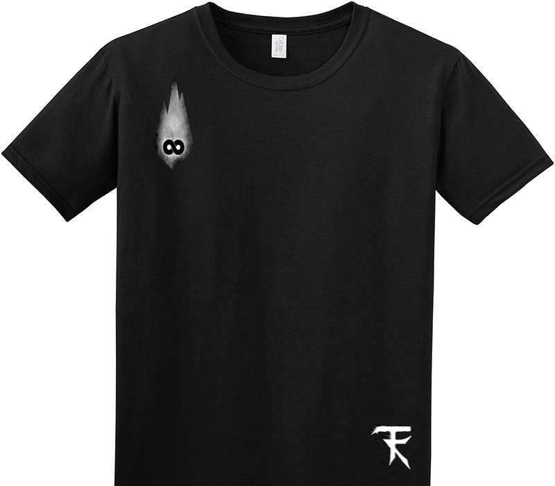 Custom Adult Soft Style 100% Cotton Black T-Shirt