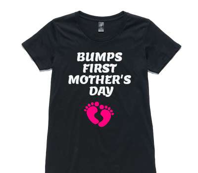 Custom Womens AS Colour 100% Cotton Black T-Shirt
