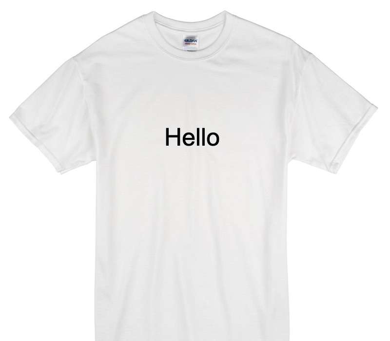 Custom Gildan 100% Cotton White T-Shirt