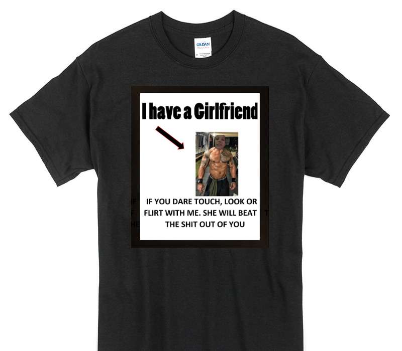 Custom Gildan 100% Cotton Black T-Shirt