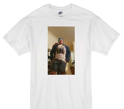 Custom Gildan 100% Cotton White T-Shirt