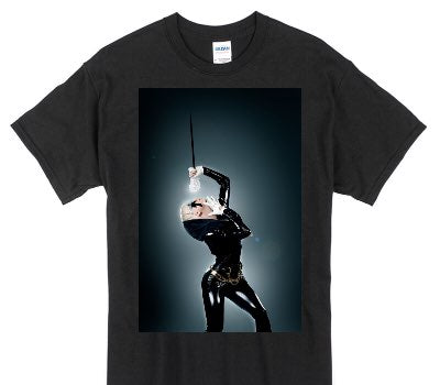 Custom Gildan 100% Cotton Black T-Shirt