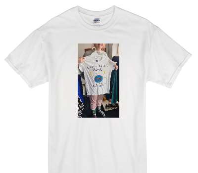 Custom Gildan 100% Cotton White T-Shirt