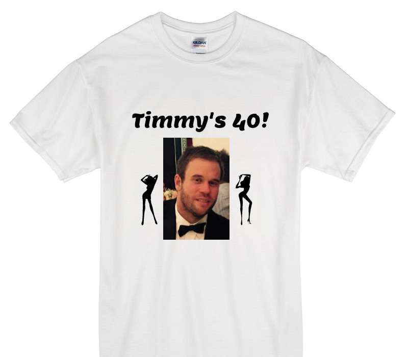 Custom Gildan 100% Cotton White T-Shirt