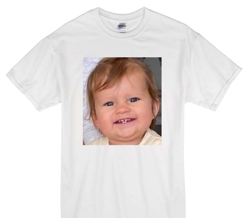 Custom Gildan 100% Cotton White T-Shirt