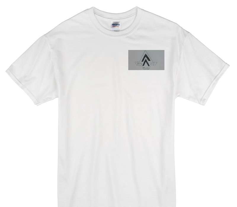 Custom Gildan 100% Cotton White T-Shirt