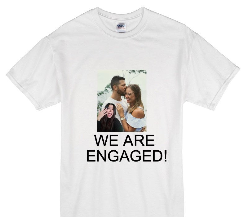 Custom Gildan 100% Cotton White T-Shirt