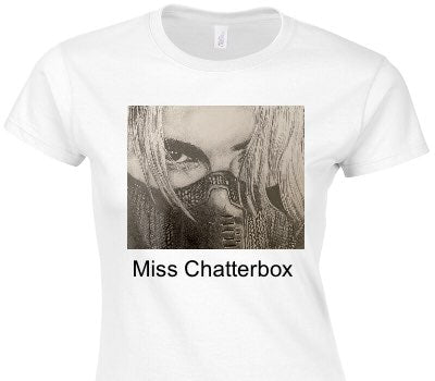 Custom Womens Soft Style 100% Cotton White T-Shirt