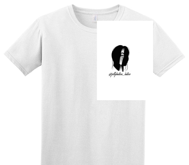 Custom Adult Soft Style 100% Cotton White T-Shirt