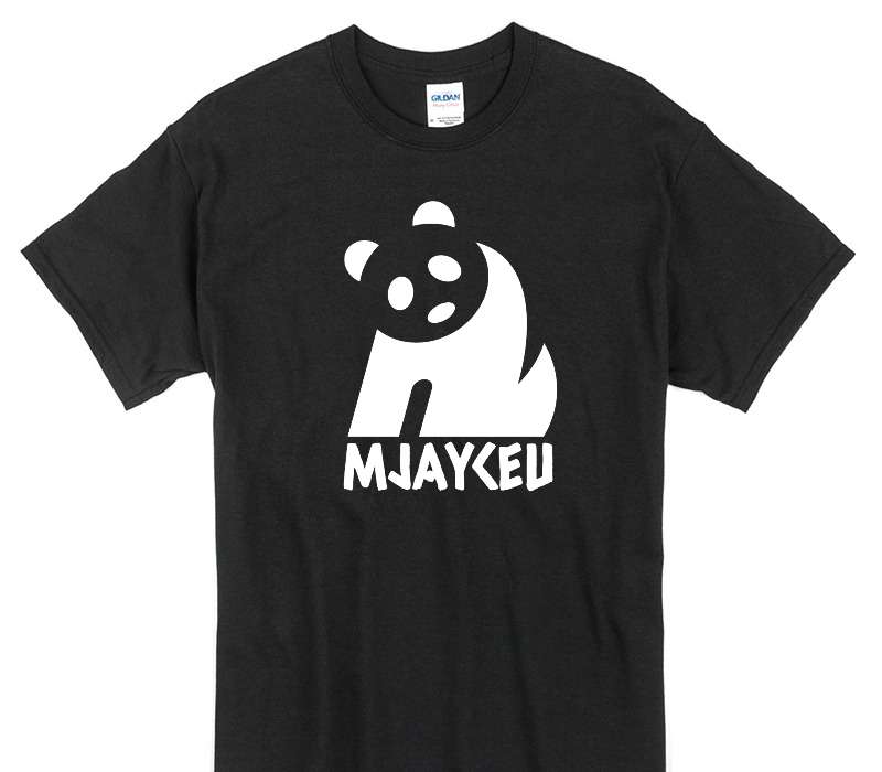 Custom Gildan 100% Cotton Black T-Shirt