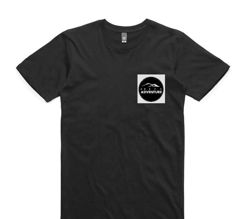 Custom AS Colour 100% Cotton Black T-Shirt