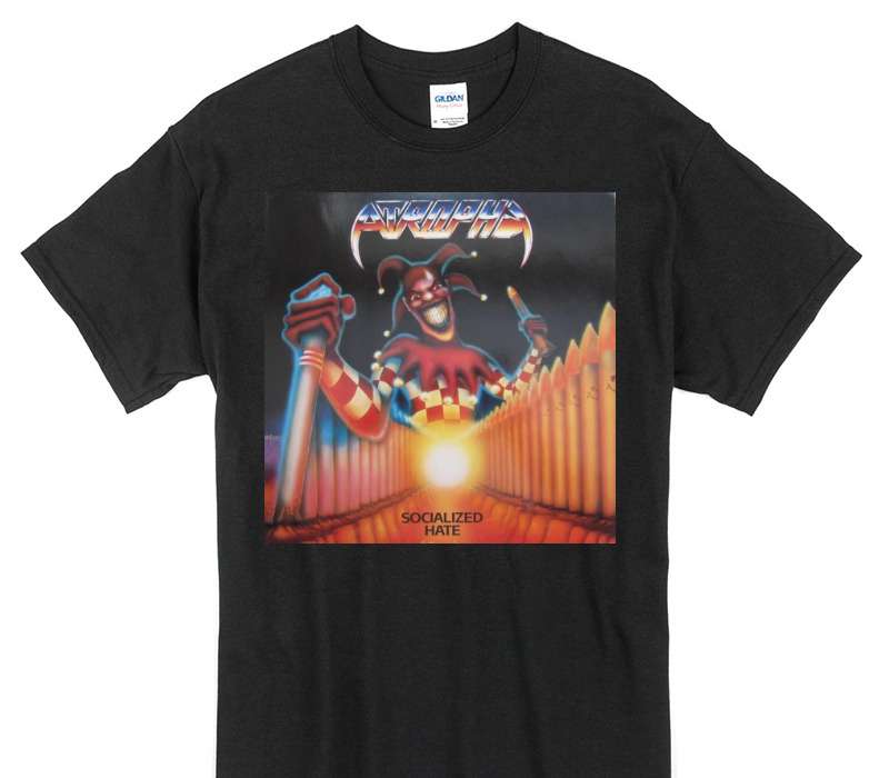 Custom Gildan 100% Cotton Black T-Shirt