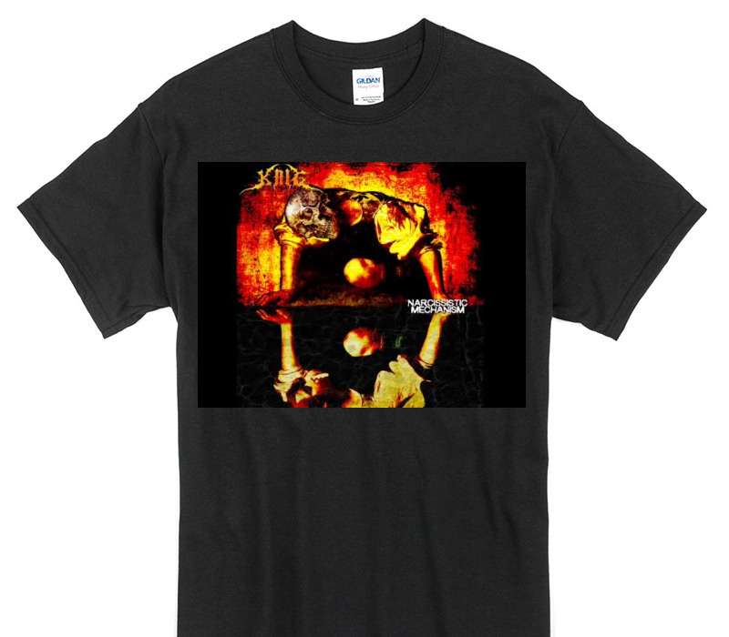 Custom Gildan 100% Cotton Black T-Shirt