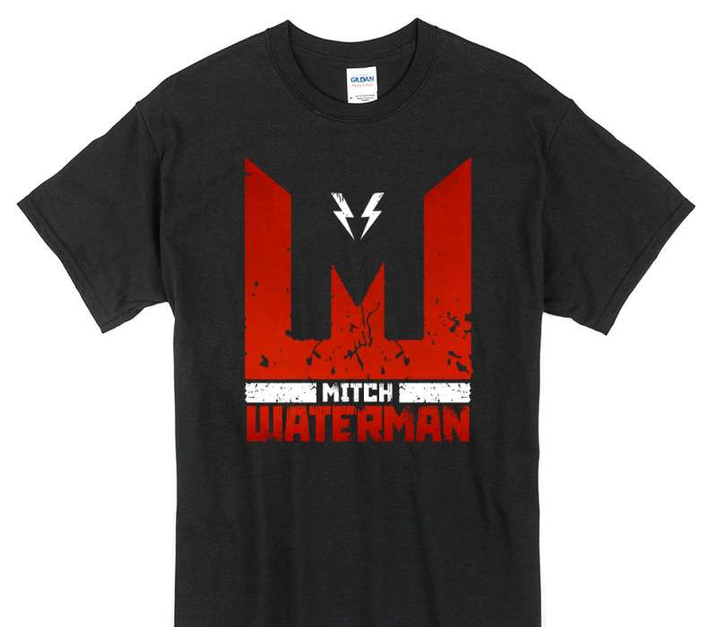 Custom Gildan 100% Cotton Black T-Shirt