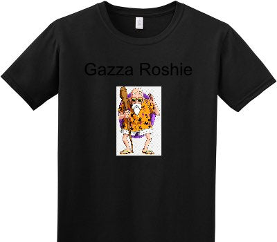 Custom Adult Soft Style 100% Cotton Black T-Shirt