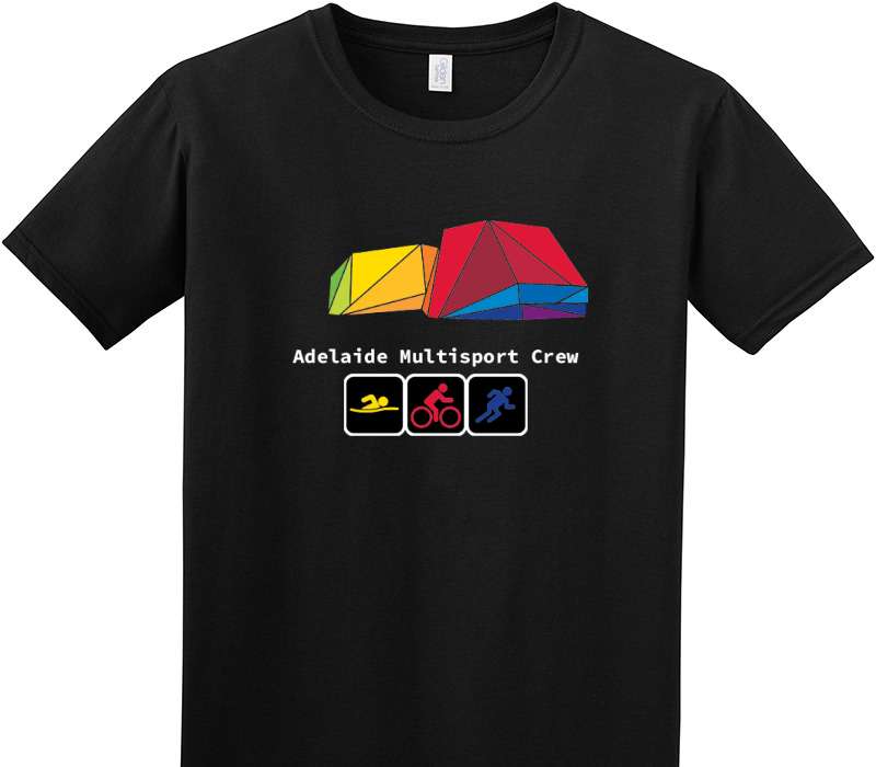 Custom Adult Soft Style 100% Cotton Black T-Shirt