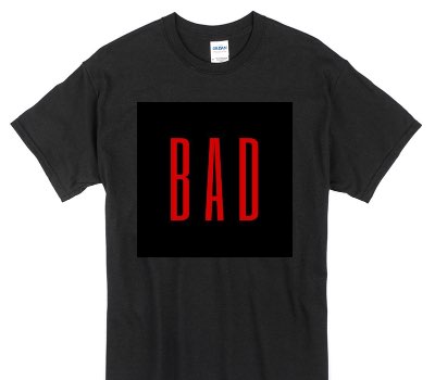 Custom Gildan 100% Cotton Black T-Shirt