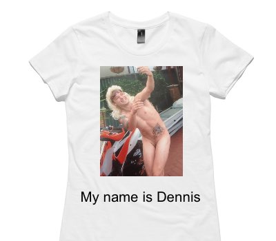 Custom Womens AS Colour 100% Cotton White T-Shirt