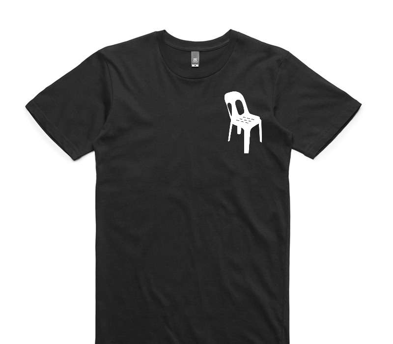 Custom AS Colour 100% Cotton Black T-Shirt