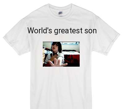 Custom Gildan 100% Cotton White T-Shirt