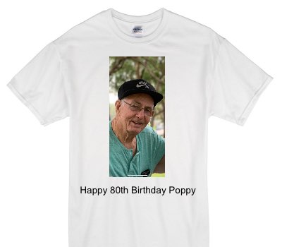 Custom Gildan 100% Cotton White T-Shirt
