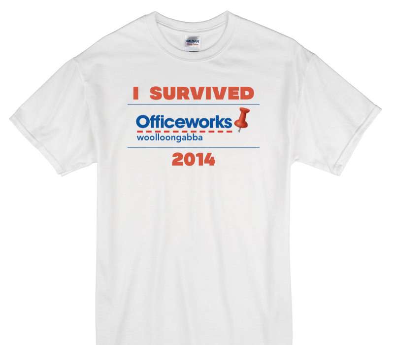Custom Gildan 100% Cotton White T-Shirt