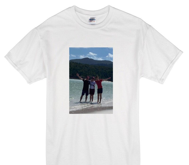 Custom Gildan 100% Cotton White T-Shirt