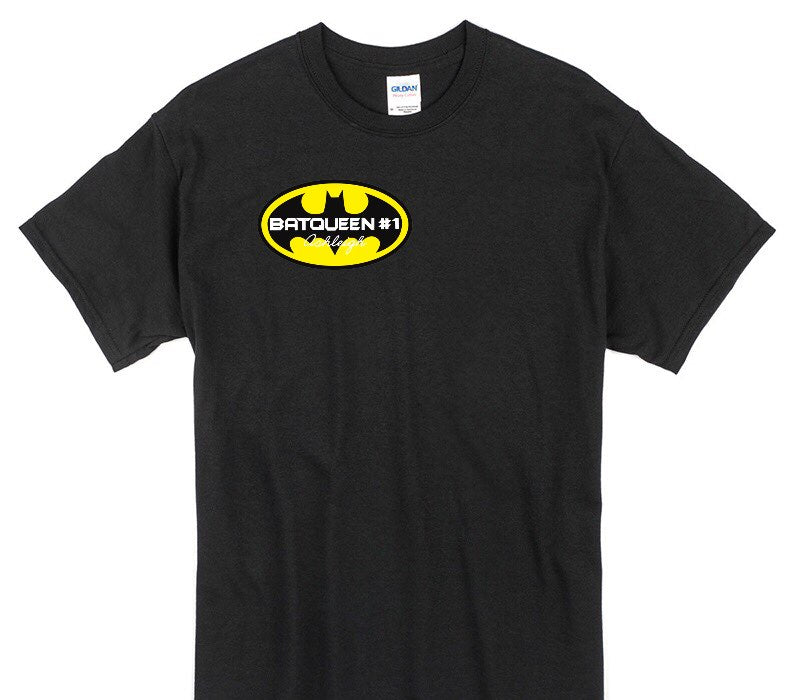 Custom Gildan 100% Cotton Black T-Shirt