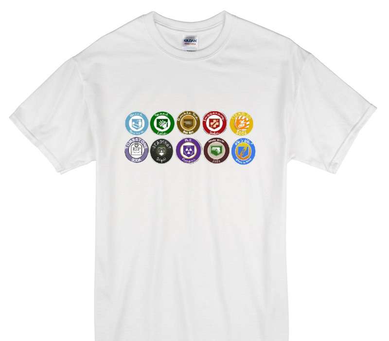 Custom Gildan 100% Cotton White T-Shirt