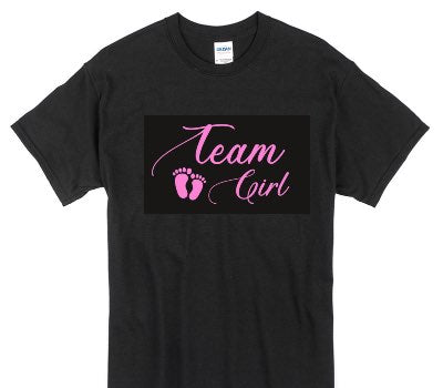Custom Gildan 100% Cotton Black T-Shirt