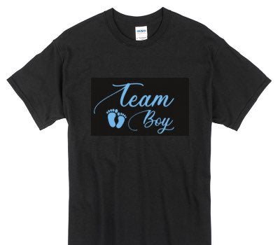 Custom Gildan 100% Cotton Black T-Shirt