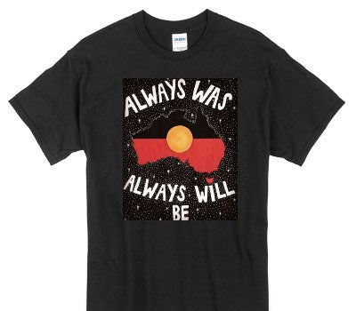 Custom Gildan 100% Cotton Black T-Shirt