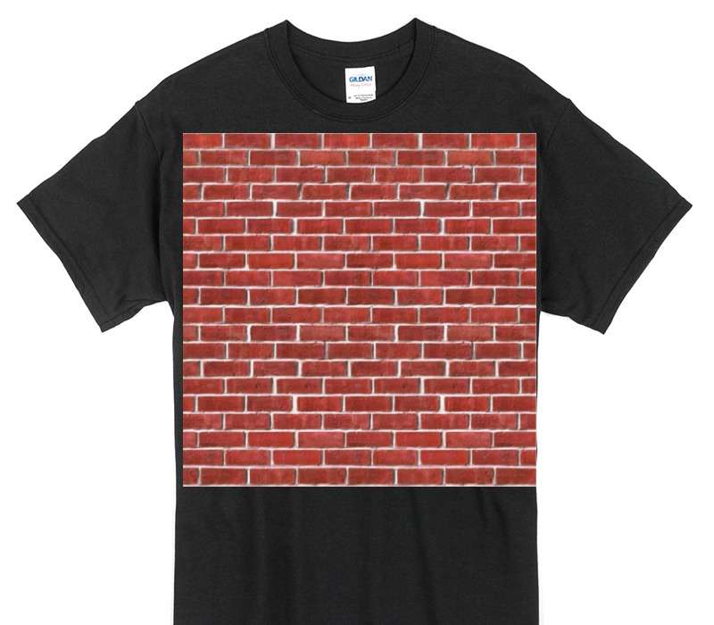 Custom Gildan 100% Cotton Black T-Shirt