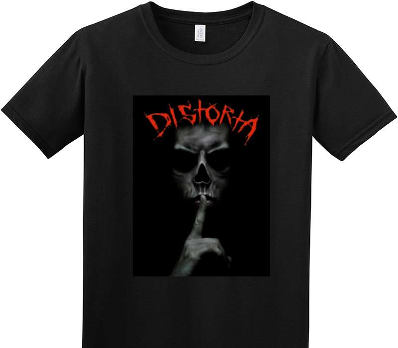 Custom Adult Soft Style 100% Cotton Black T-Shirt