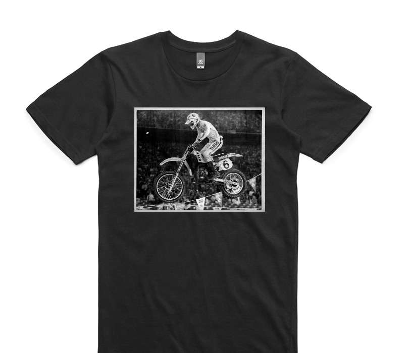 Custom AS Colour 100% Cotton Black T-Shirt