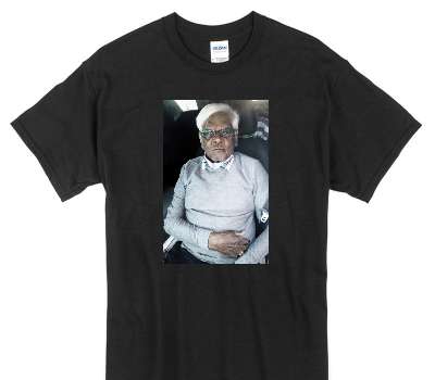 Custom Gildan 100% Cotton Black T-Shirt