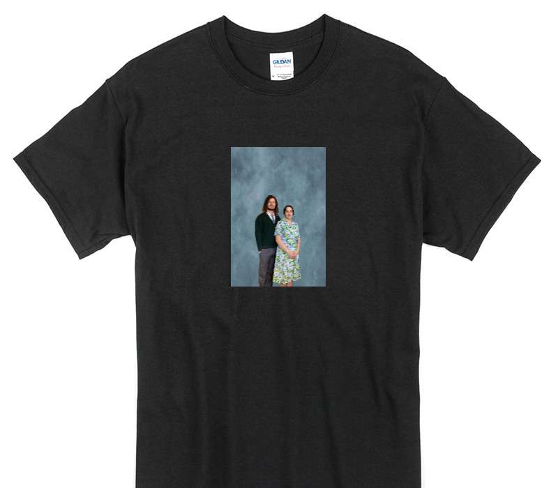 Custom Gildan 100% Cotton Black T-Shirt