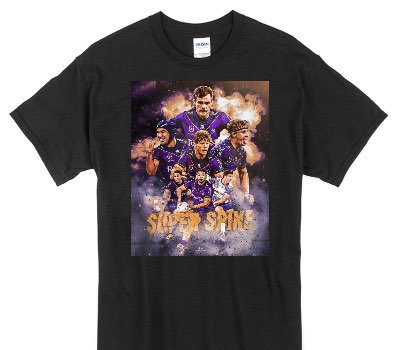 Custom Gildan 100% Cotton Black T-Shirt
