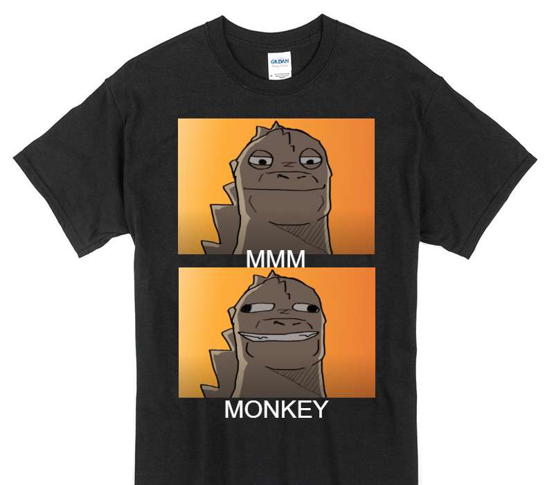 Custom Gildan 100% Cotton Black T-Shirt