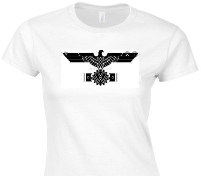 Custom Womens Soft Style 100% Cotton White T-Shirt