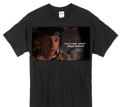 Custom Gildan 100% Cotton Black T-Shirt