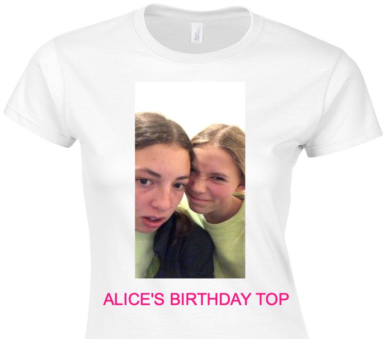 Custom Womens Soft Style 100% Cotton White T-Shirt