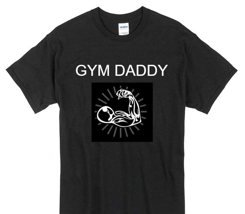 Custom Gildan 100% Cotton Black T-Shirt